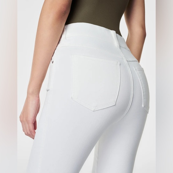 Spanx white SPANXshape™ EveryWear Ankle Skinny Jeans size XL - Picture 4 of 10